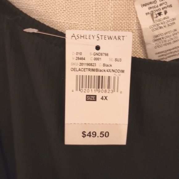 9. Ashley Stewart, 4XL, Black - Picture 4 of 4